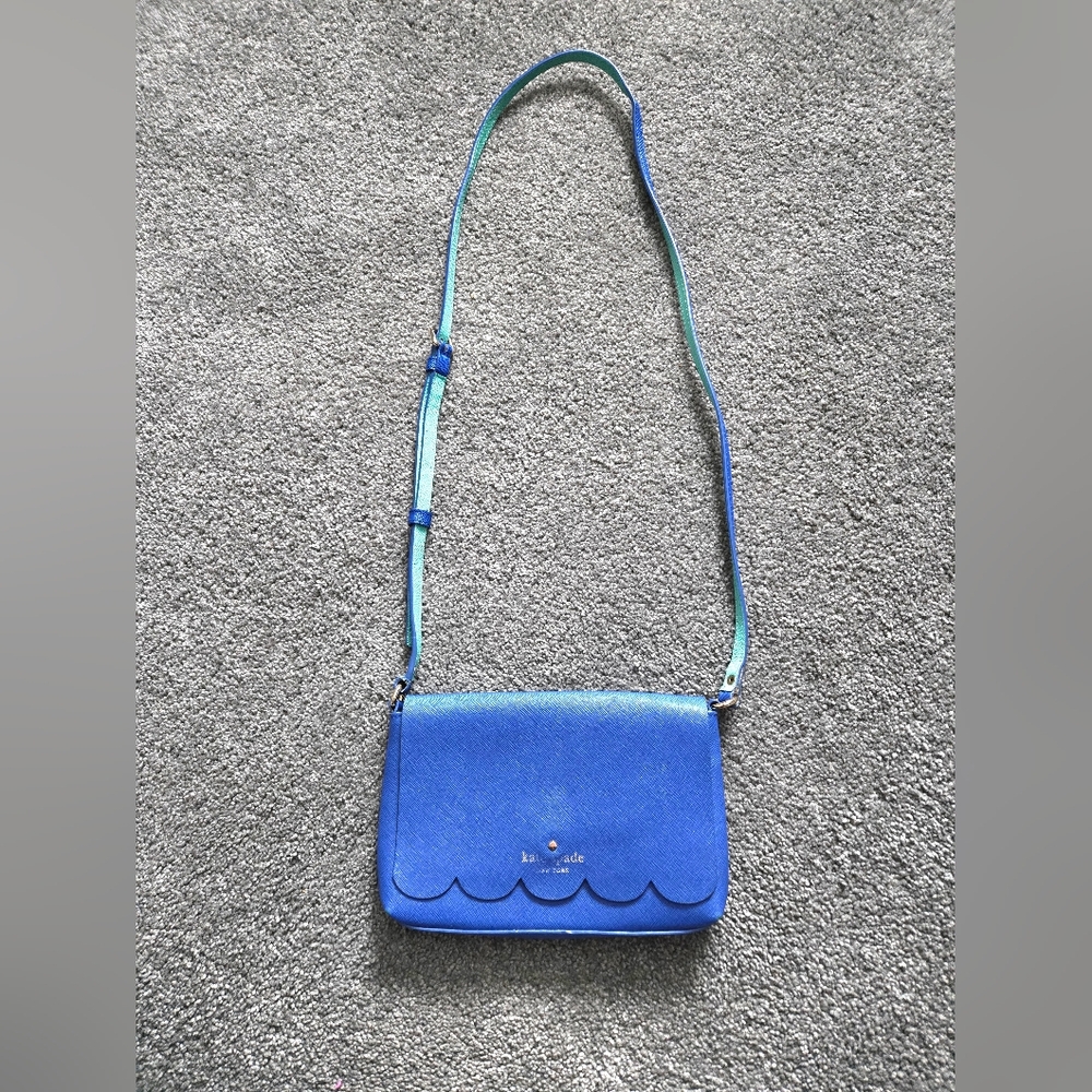 Kate Spade Lily Avenue Blue Carah Crossbody